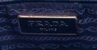 A Prada Black Saffiano Lux Tote Bag, 14" x 10"x 5".