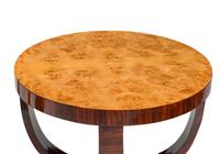 A Pair of Art Deco Style Part-Ebonized Tables