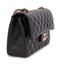 Chanel Black Flap Bag, 2004-5 NWT