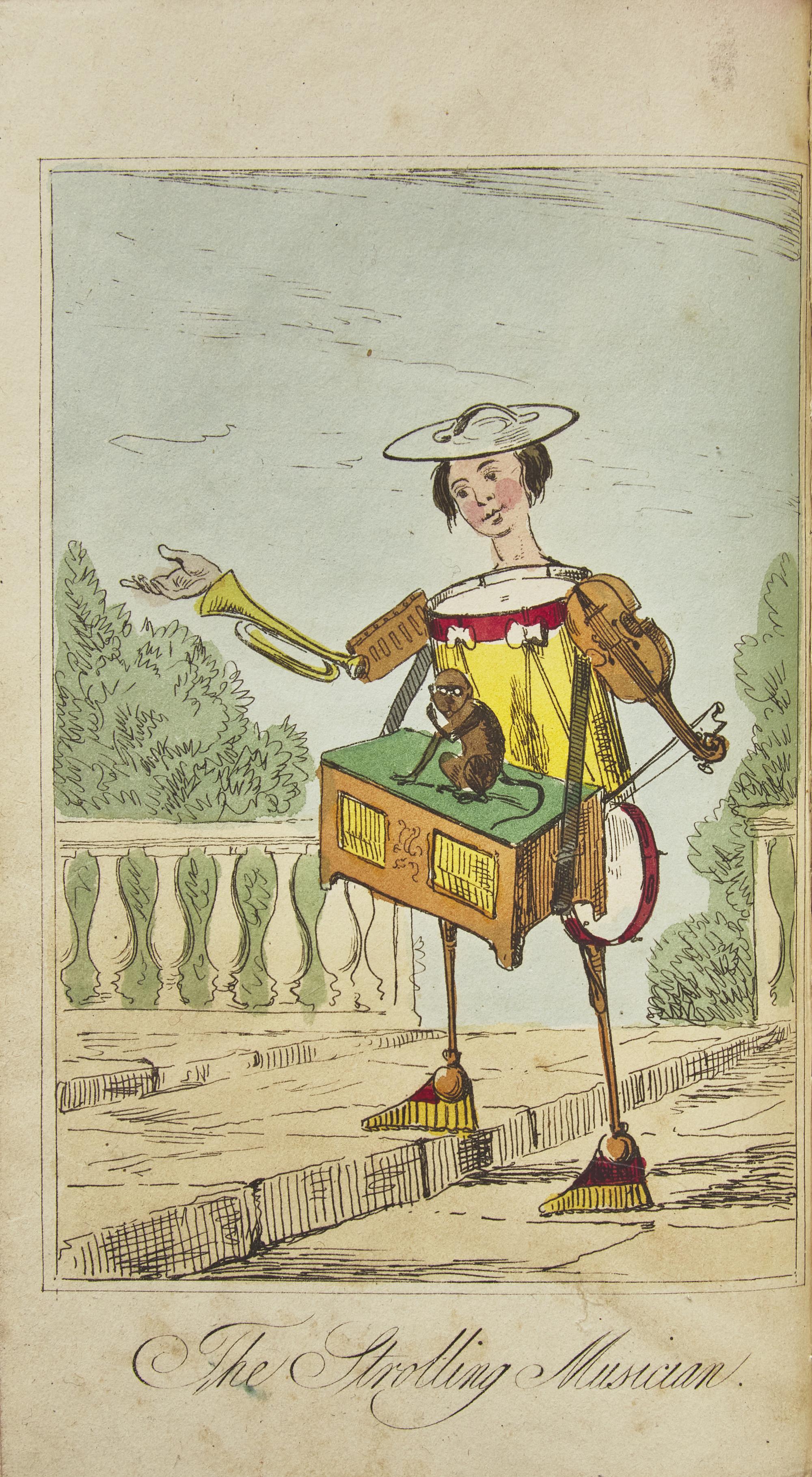 [Cries of London] Figures of Fun; or, Comical Pictures, and Droll Verses, For Little Girls and Boys