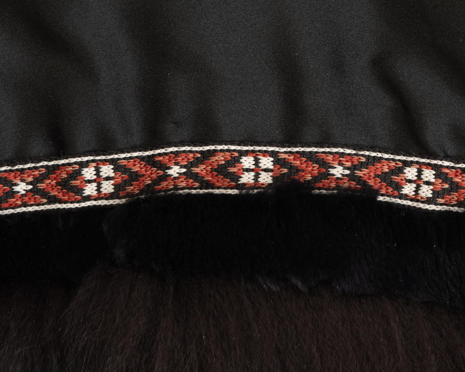Revillon Fur Cape with design by Ford Ruthling, 1980-90s