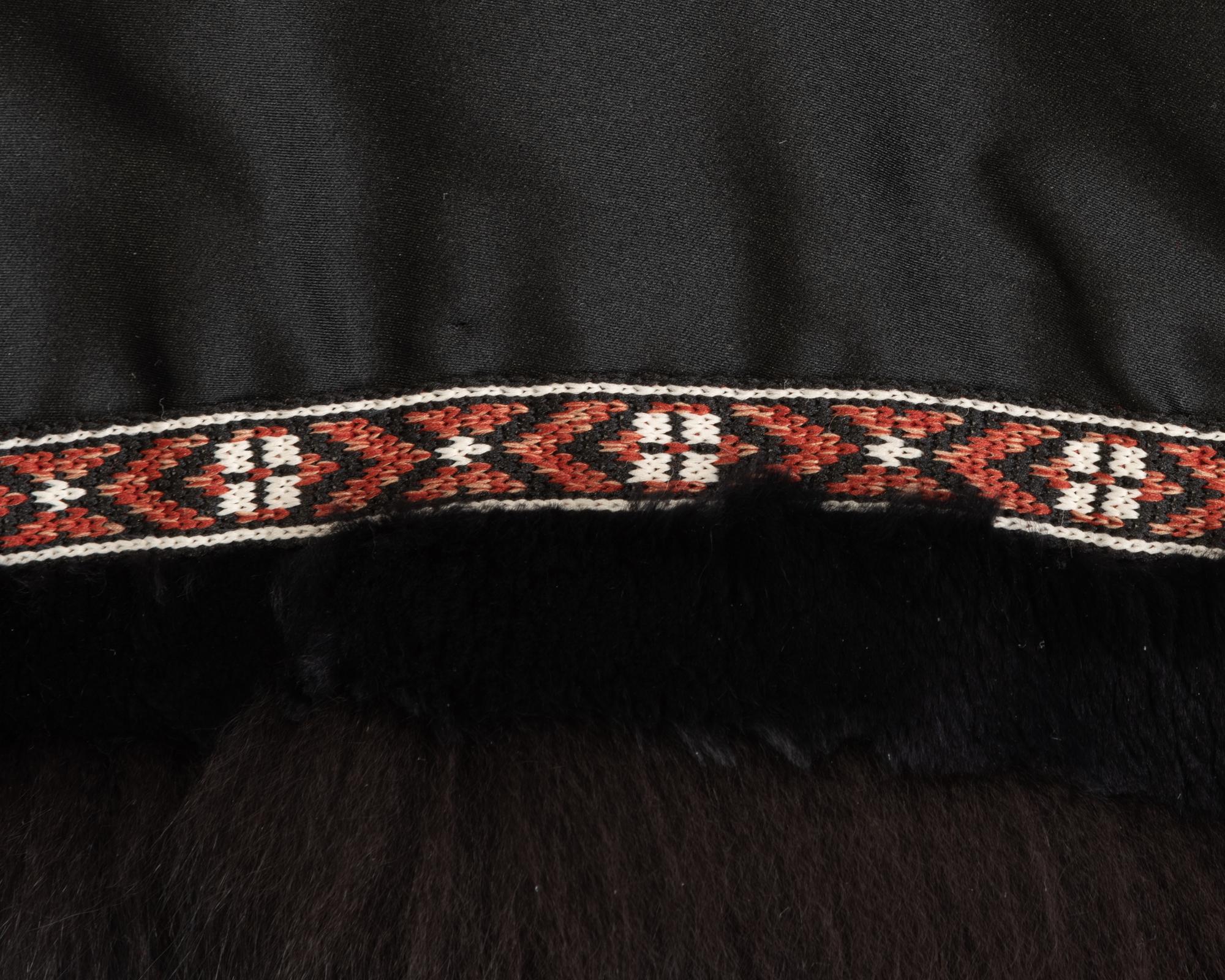 Revillon Fur Cape with design by Ford Ruthling, 1980-90s