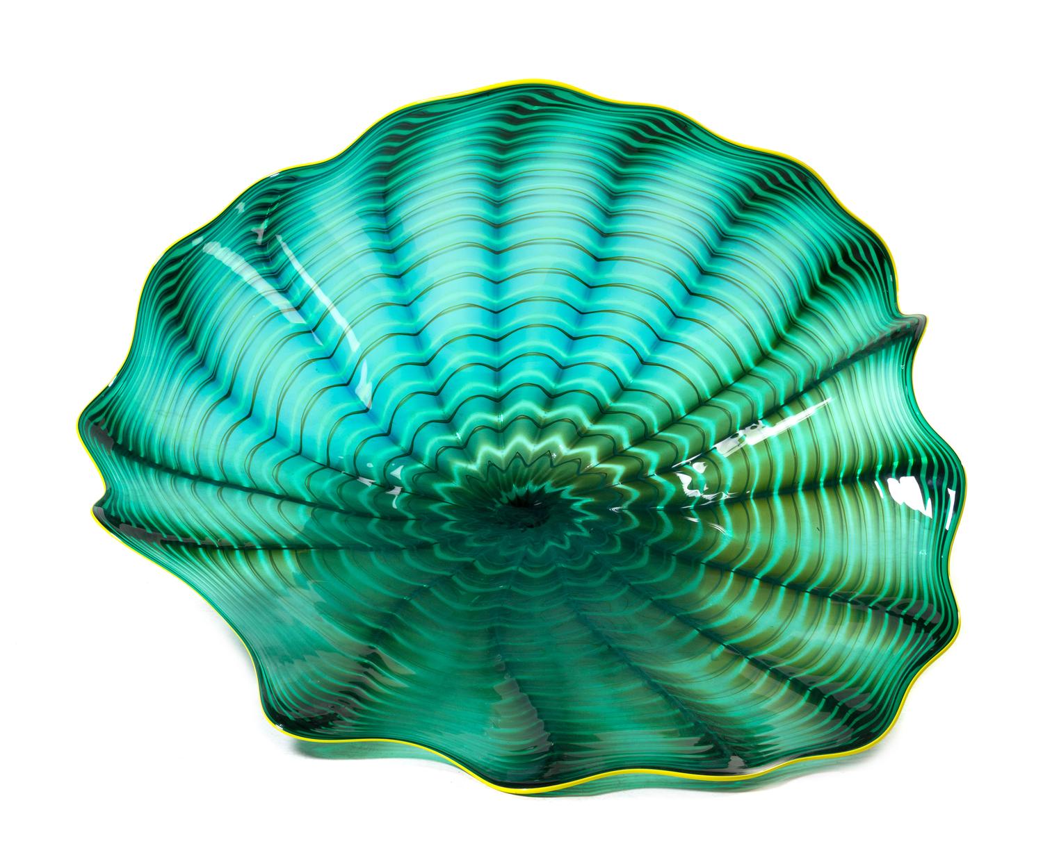 An American Studio Glass Sculpture, Dale Chihuly (b. 1941) Largest element 39 x 33 inches.