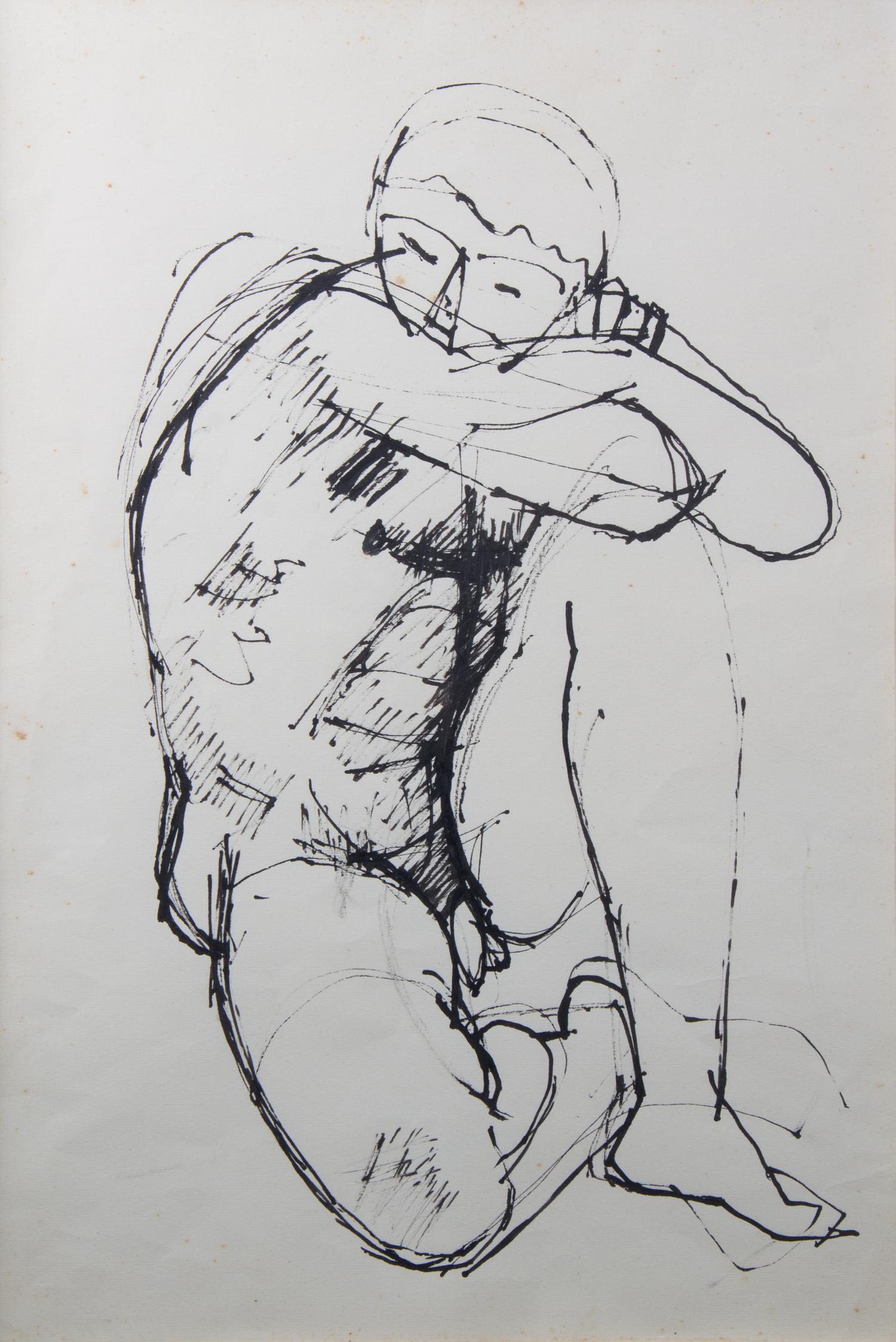 Kurt Craemer, (German, 1912-1961), A Collection of Eight Nude Drawings: