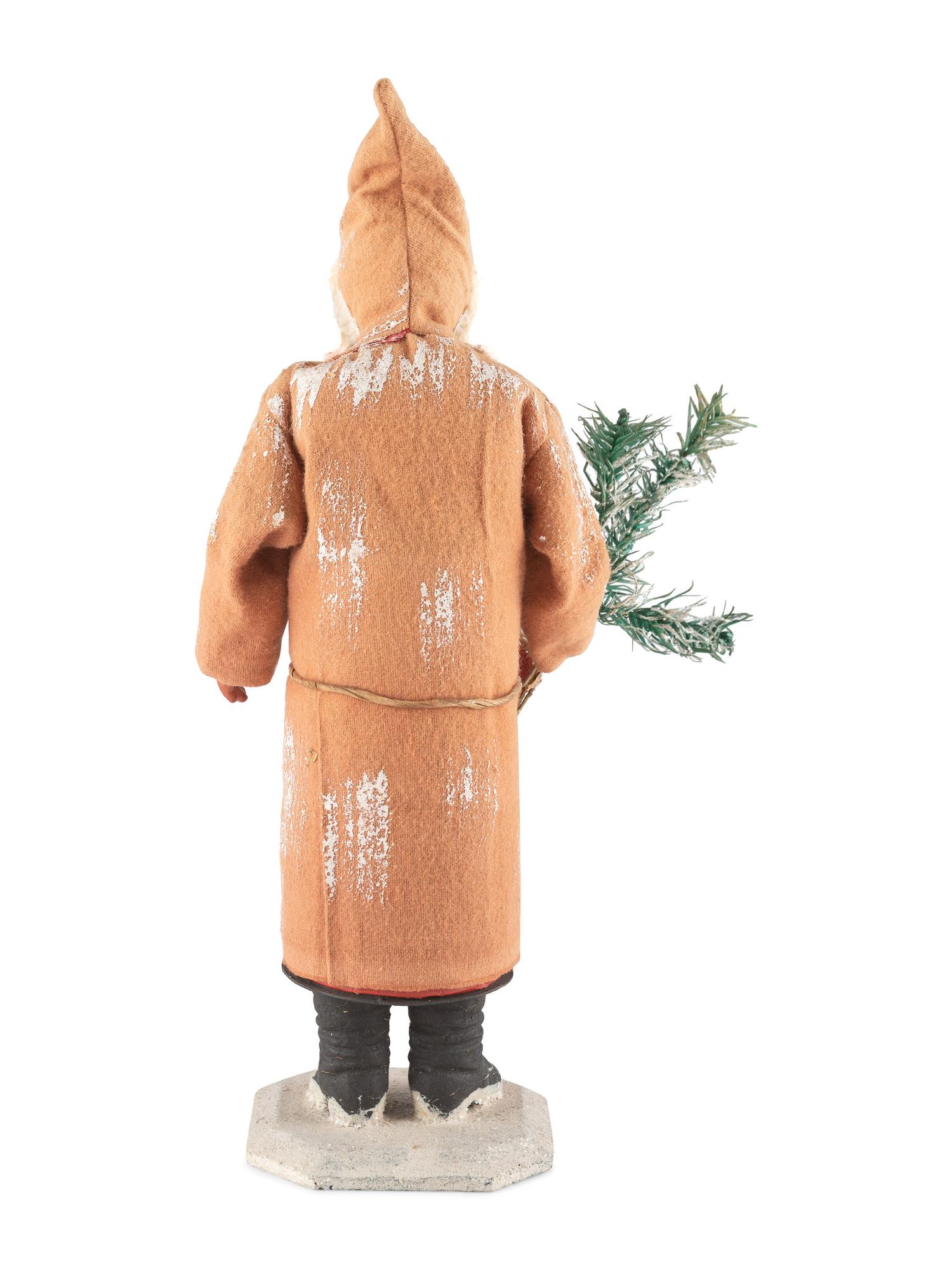 A German Papier-Mâché Santa Claus Candy Container