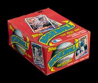 An Unopened Wax Box of 1985 Topps Baseball Cards