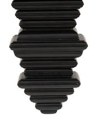 A Pair of Ebonized Wall Brackets
