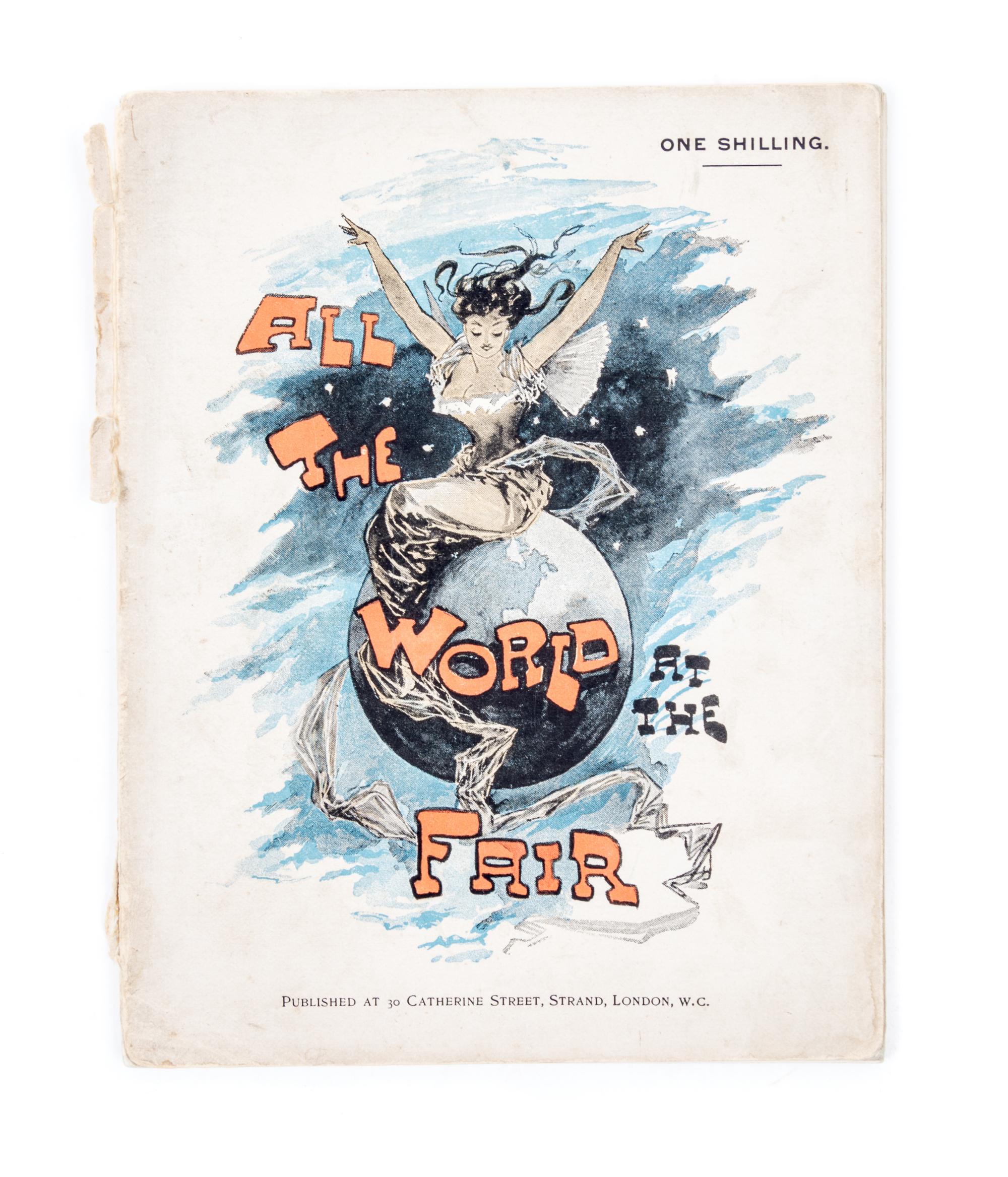 (COLUMBIAN EXPOSITION) Archive of illustration art from All the World at the Fair. London, [1893]. 37 hand-colored proofs total