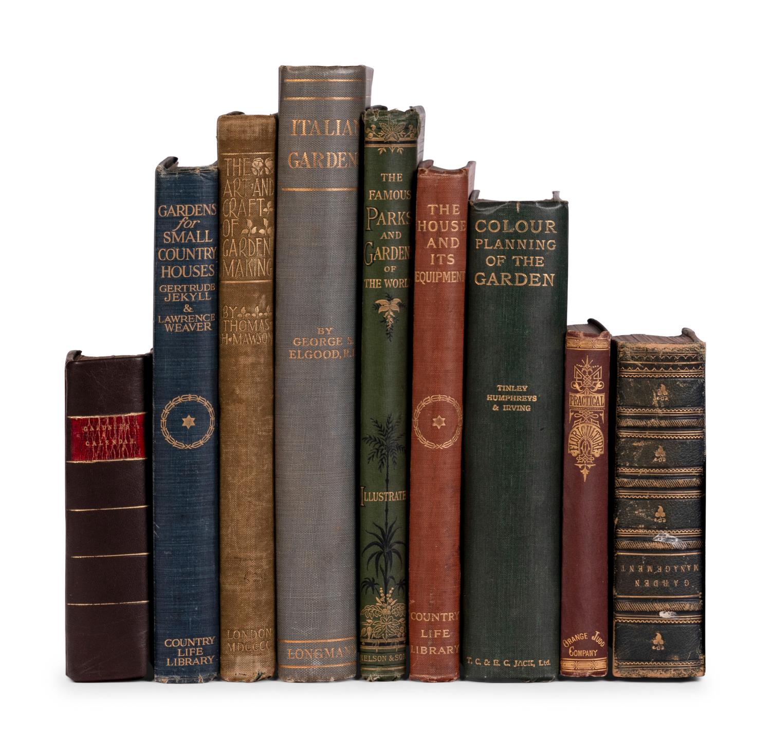 [NATURAL HISTORY - GARDENING]. A group of 23 titles, including: