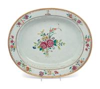A Chinese Export Porcelain Platter