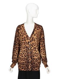 Dolce & Gabbana, Leopard-Print Corduroy Blazer & Cardigan