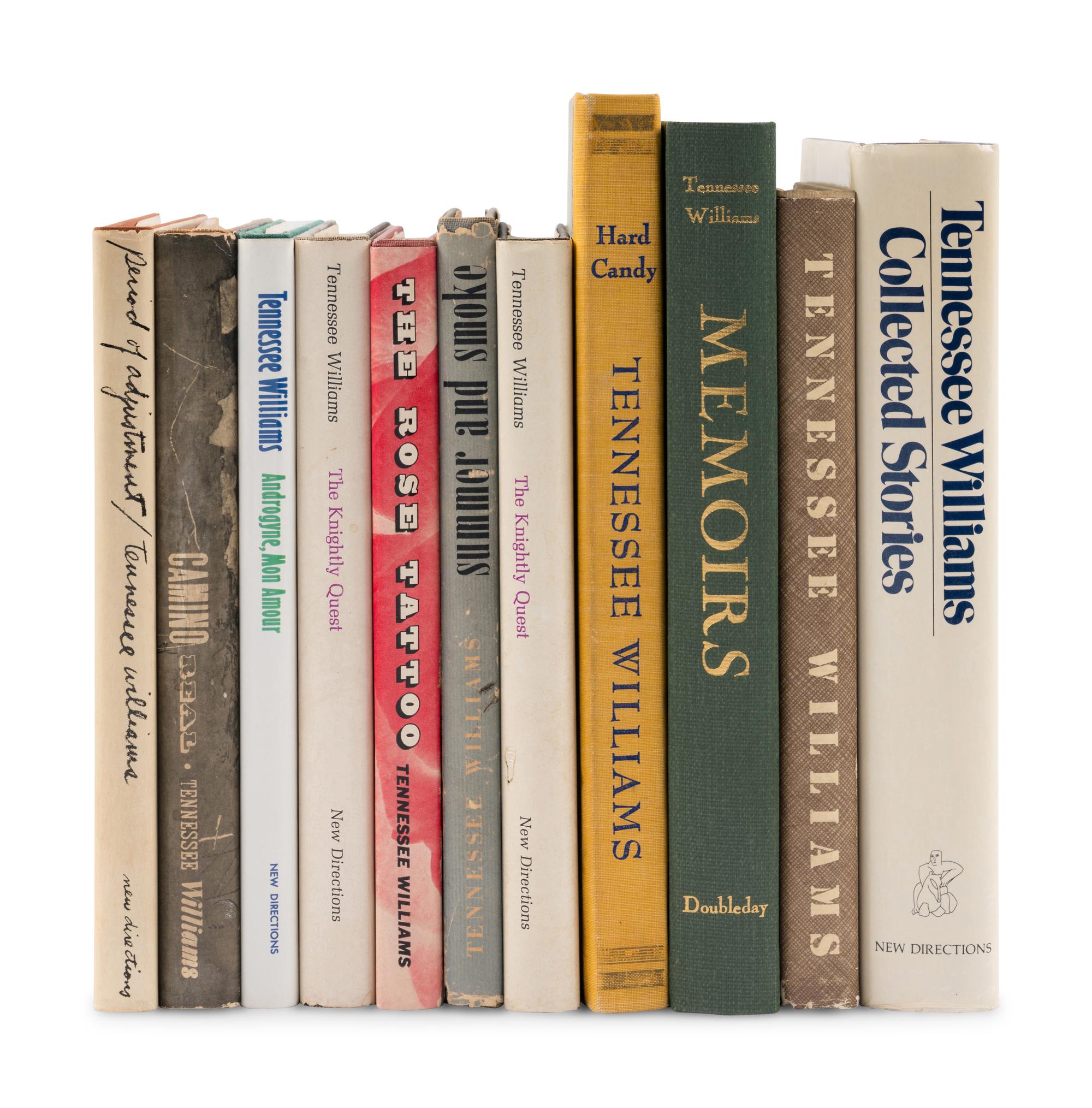 WILLIAMS, Tennessee (1911-1983). A group of 11 FIRST EDITIONS, comprising: