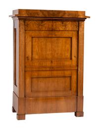 A Louis XVI Style Gilt Bronze Mounted Marble Top Mahogany Guéridon
