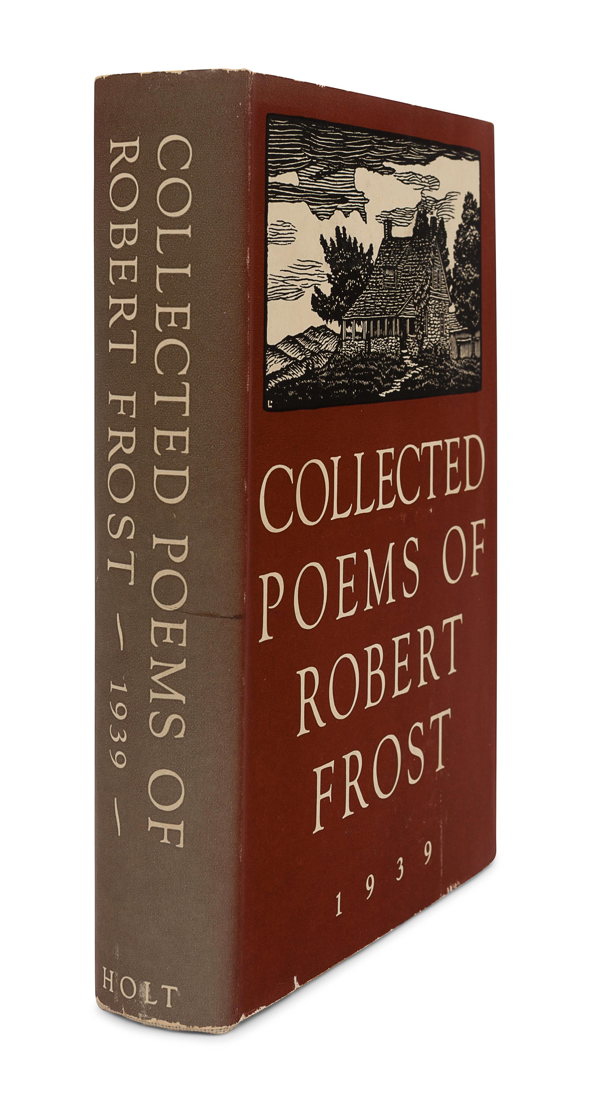 FROST, Robert (1874-1963). A group of 5 signed trade editions, comprising: