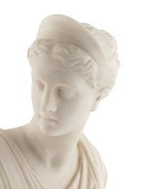 An Italian Marble Bust of Diana of Versailles