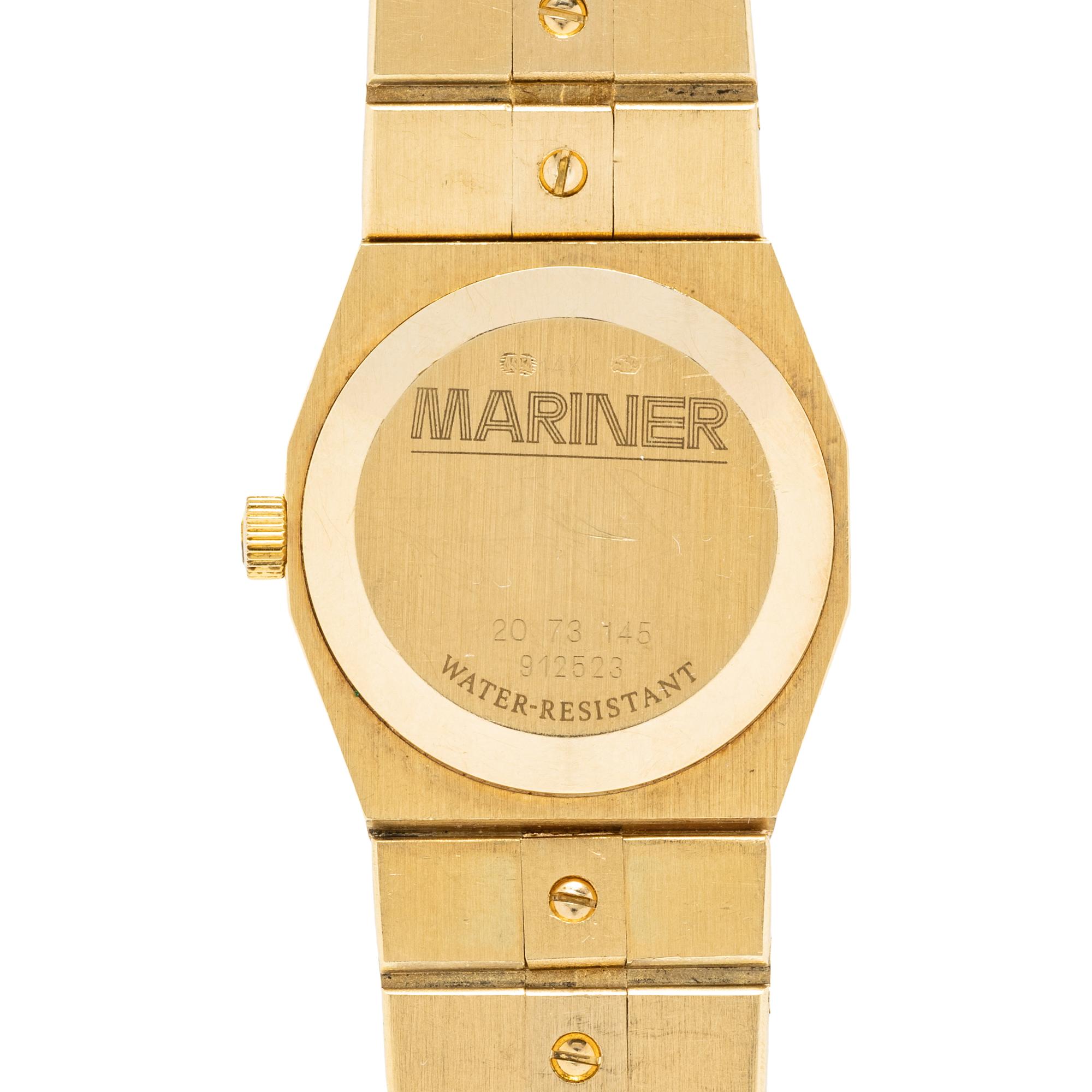 CONCORD, 14K YELLOW GOLD 'MARINER' WATCH