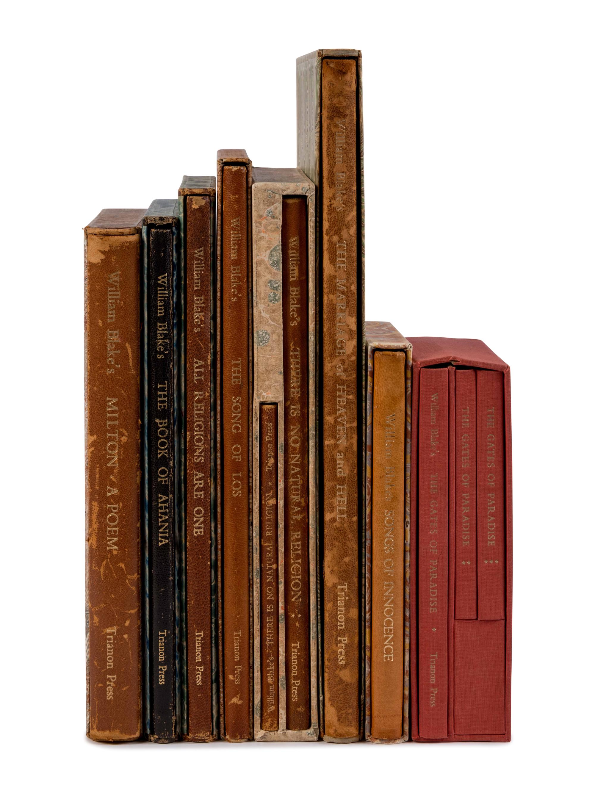 [Private Press] [Triannon Press] Blake, William Group of 8 Titles