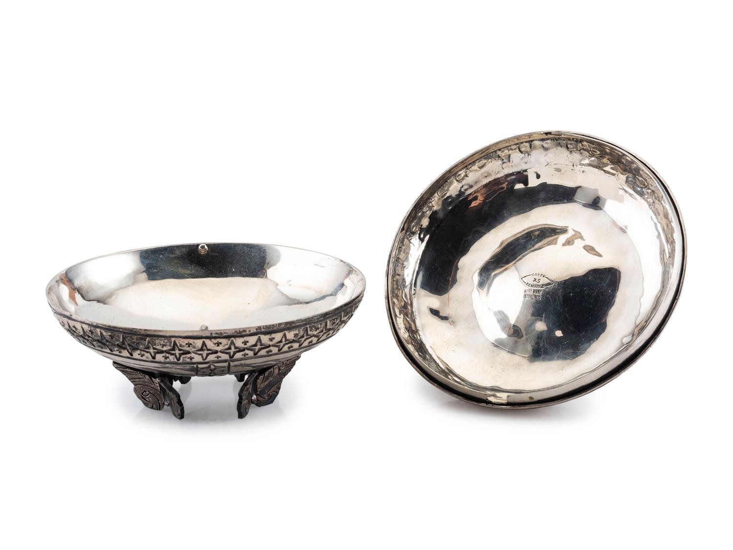 Sterling Silver Lidded Jar, with Amethyst