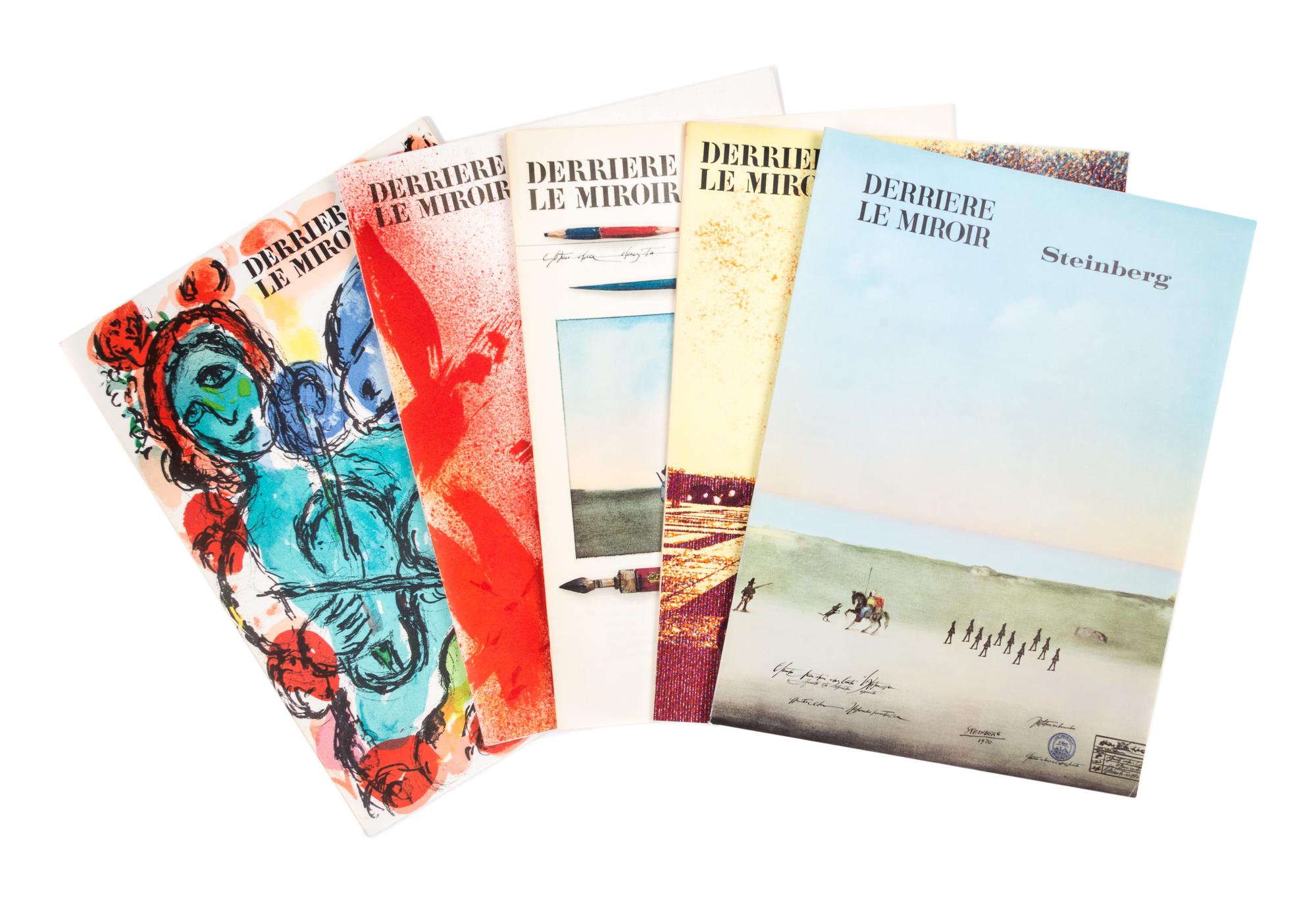 DERRIERE LE MIROIR. A group of 36 issues.