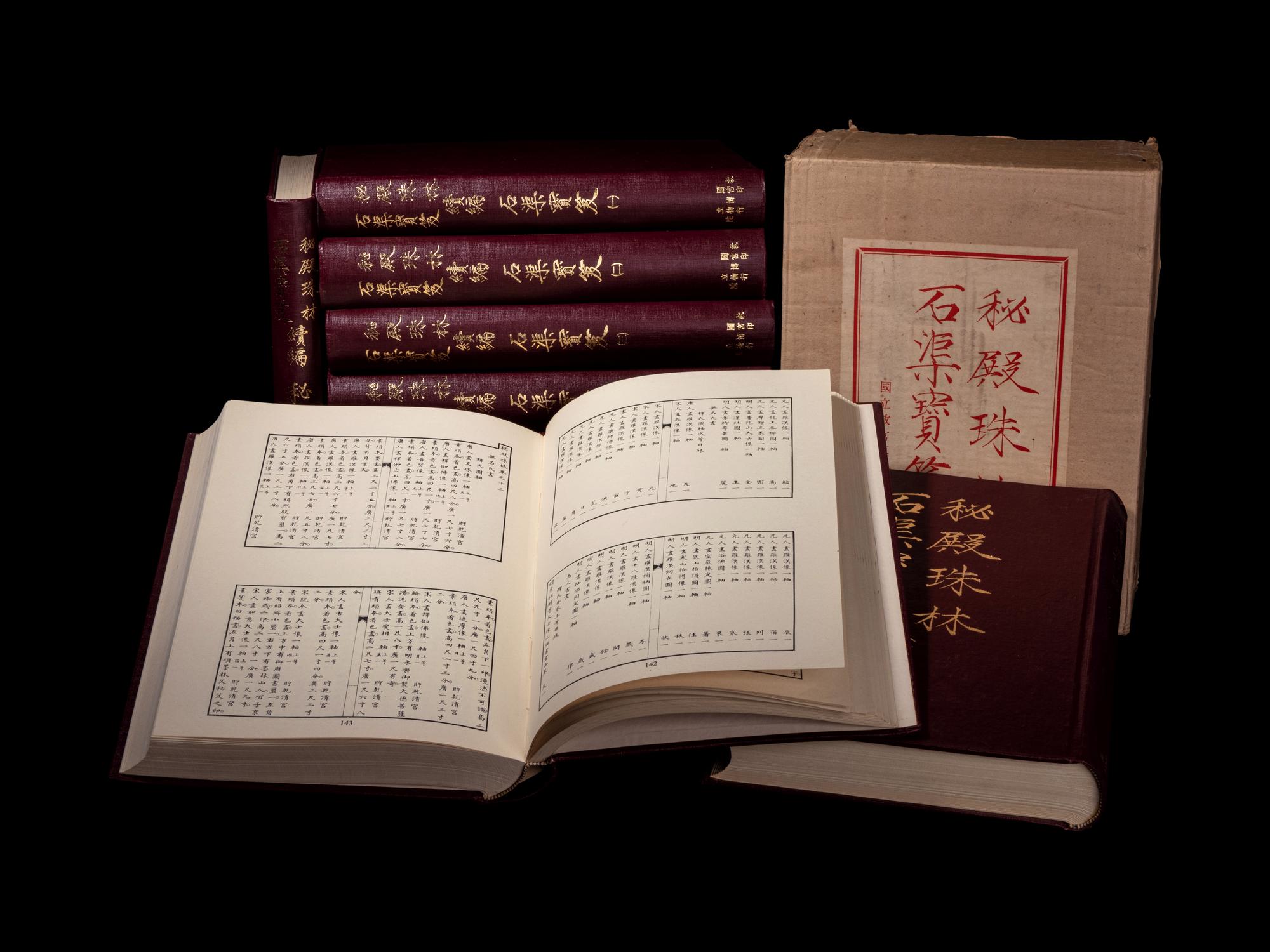 [CHINESE PAINTING & CALLIGRAPHY] Midian Zhulin · Shiqu Baoji. Taipei: National Palace Museum, 1971.