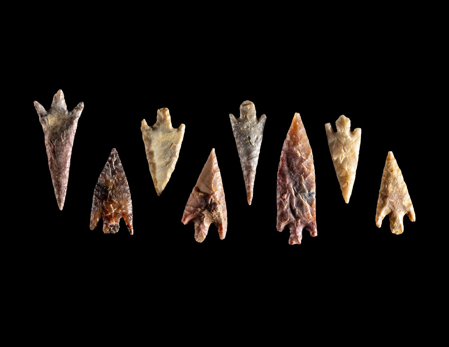 101 Neolithic Flint Points