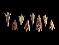 101 Neolithic Flint Points