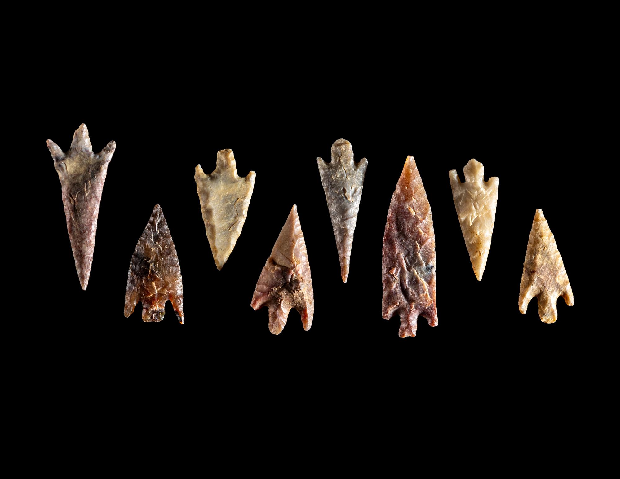 101 Neolithic Flint Points