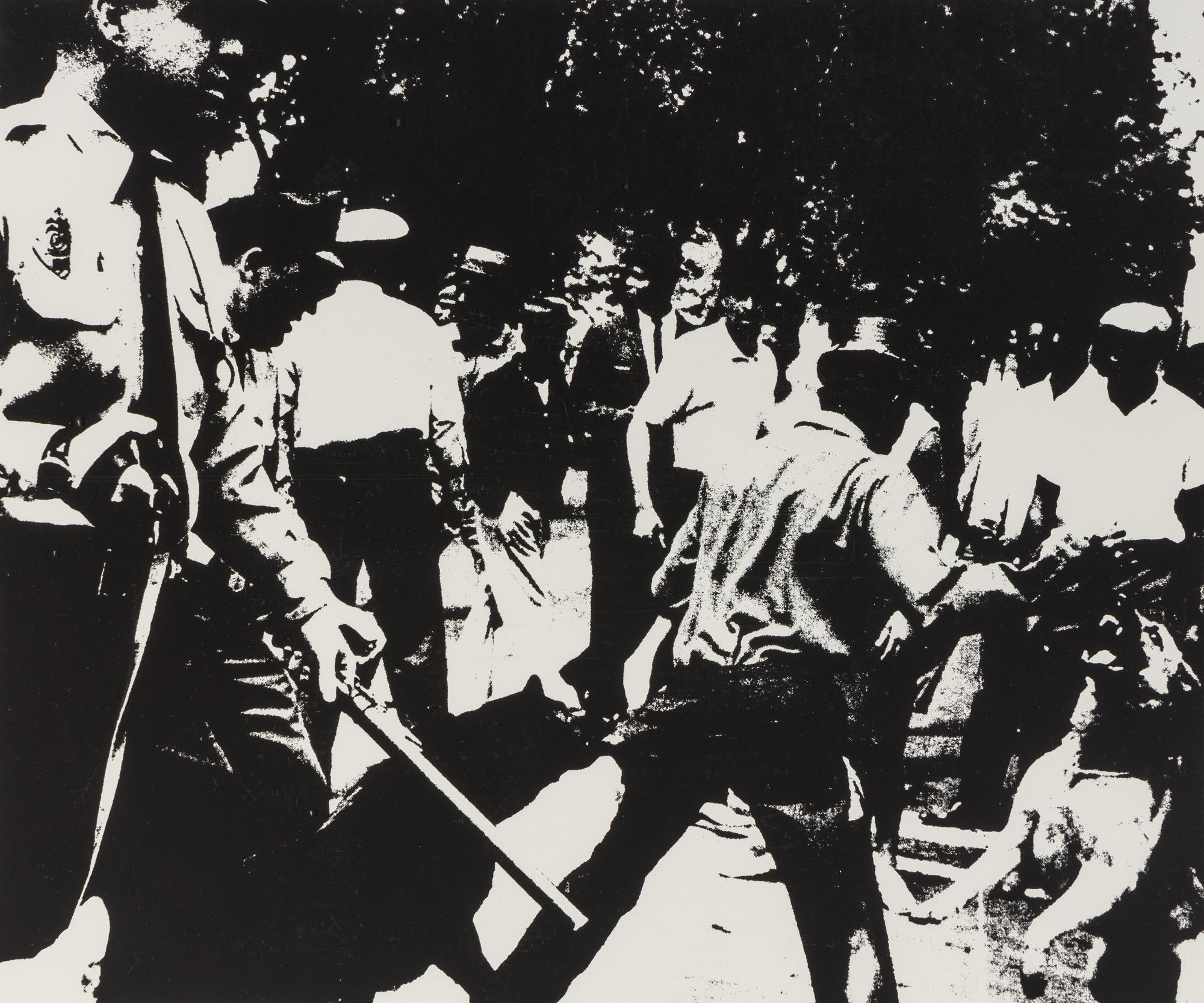 Birmingham Race Riot (from X + X ( Ten Works by Ten Painters) ), 1964