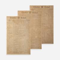 [Americana] [Genet, Edmond-Charles] Group of 3 Issues of the Columbian Centinel