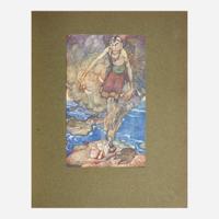 [Children's & Illustrated] [Dulac, Edmund] Housman, Laurence Stories from The Arabian Nights