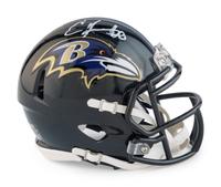 A Group of Baltimore Ravens Signed Autograph Items Including Ed Reed