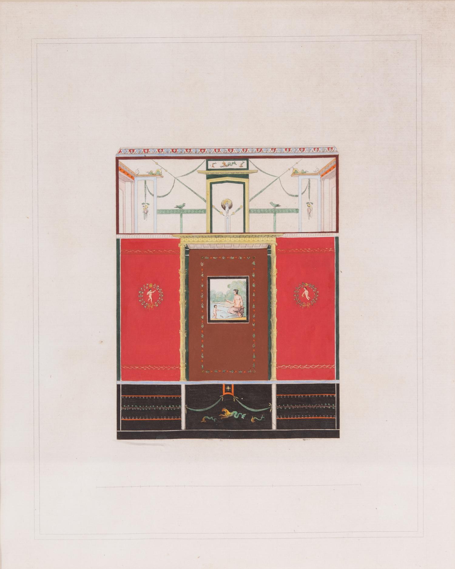 A Collection of Hand-Colored Engravings by Jules Frederic Bouchet Framed 20 3/4 x 16 3/4 inches. — (French, 1799-1860)
