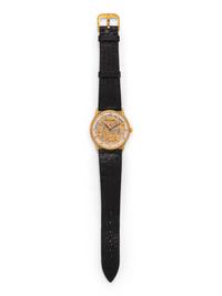 AUDEMARS PIGUET, 18K YELLOW GOLD SKELETONIZED WATCH