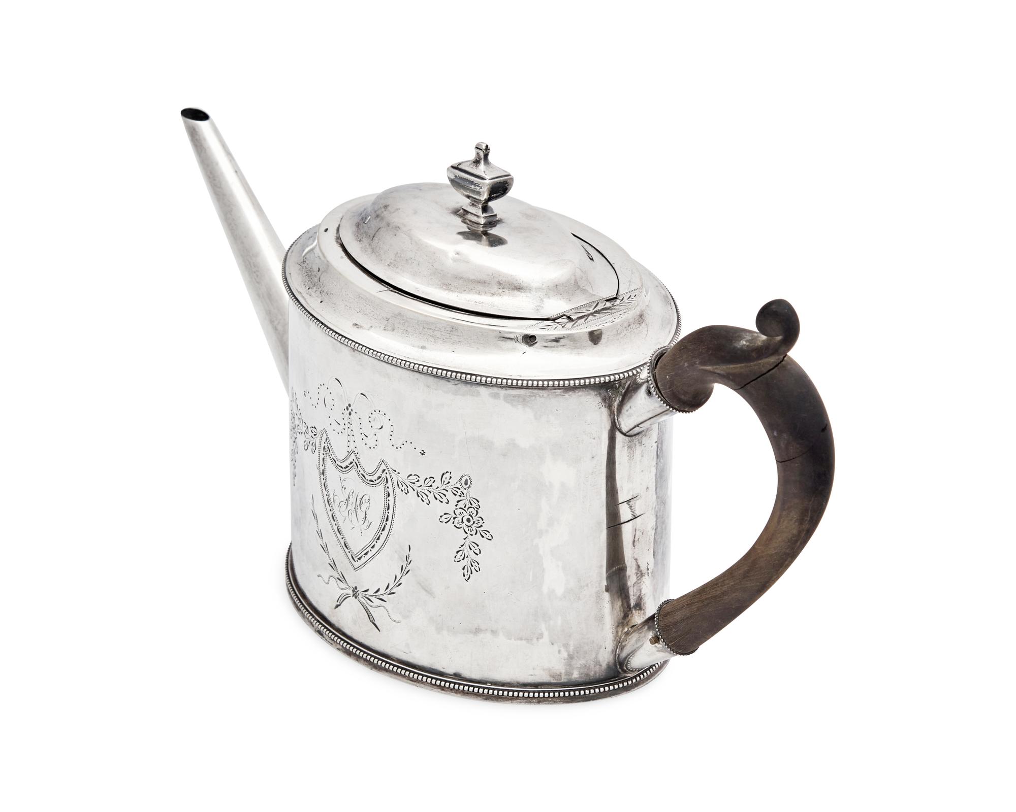 A Federal Silver Teapot