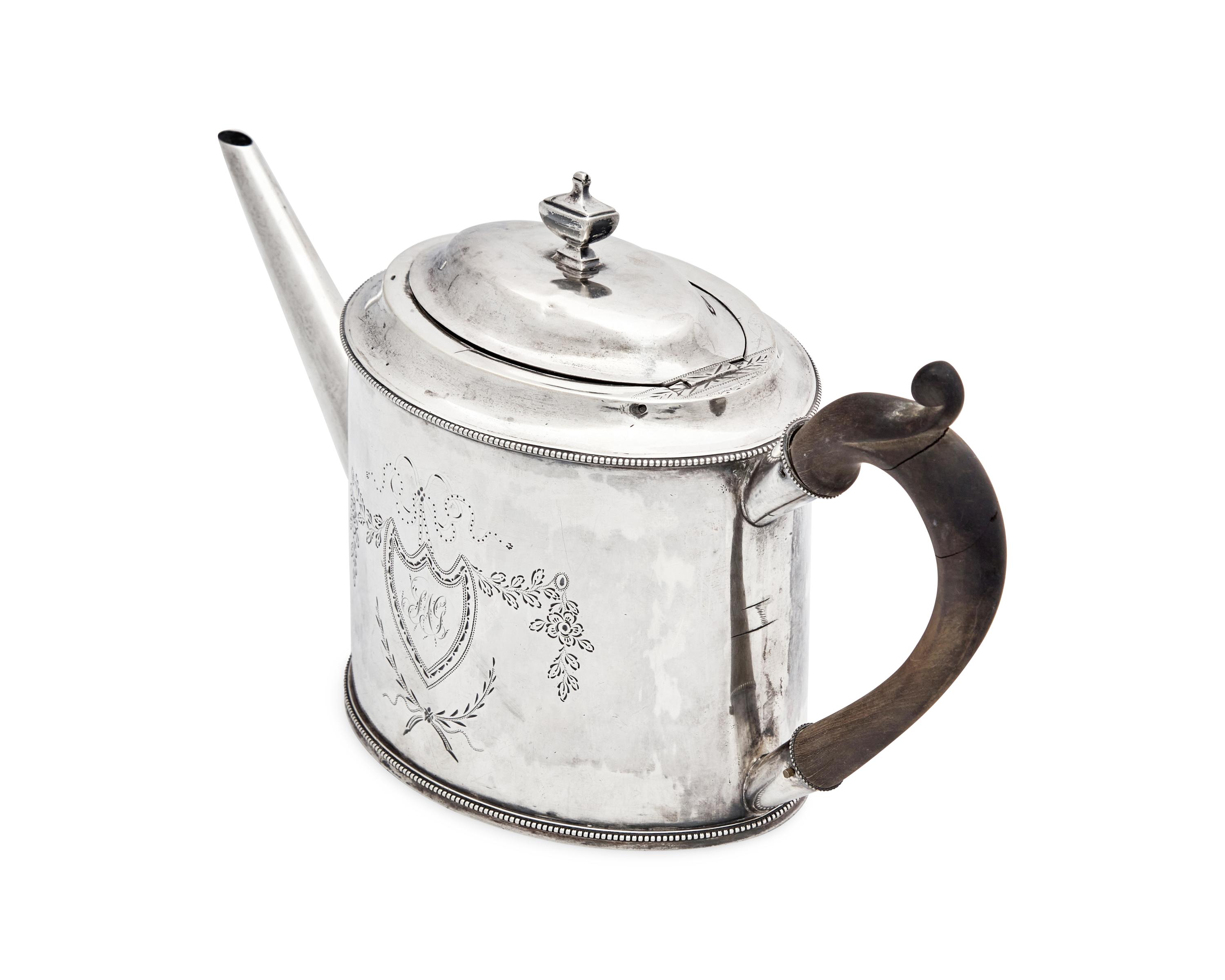A Federal Silver Teapot