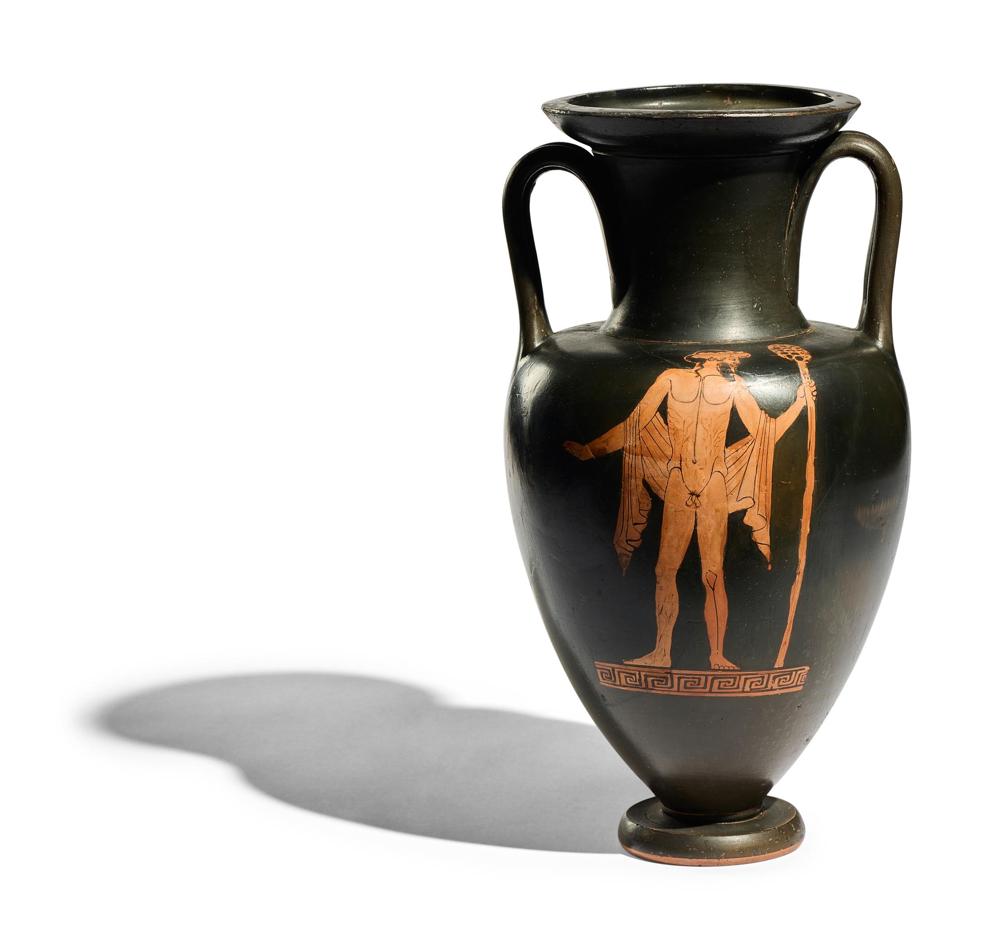 An Attic Red-Figured Nolan Amphora