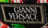 A Gianni Versace Silk Print Shirt, Size 40.