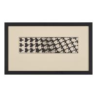 M.C. Escher (Dutch, 1898-1972) — Metamorphosis II (from Regelmatige Vlakerdeling ( Regular Division of the Plane) ) , 1958