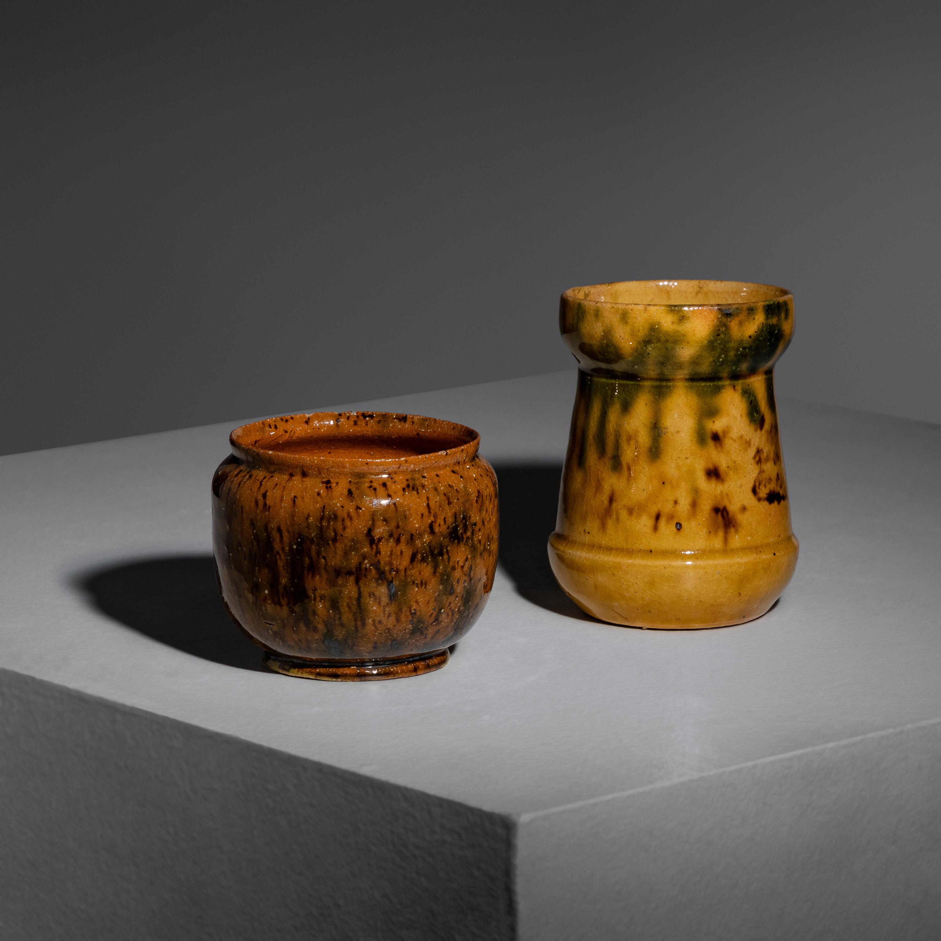 Two cabinet vases, c. 1895-1896 Biloxi, Mississippi, USA,