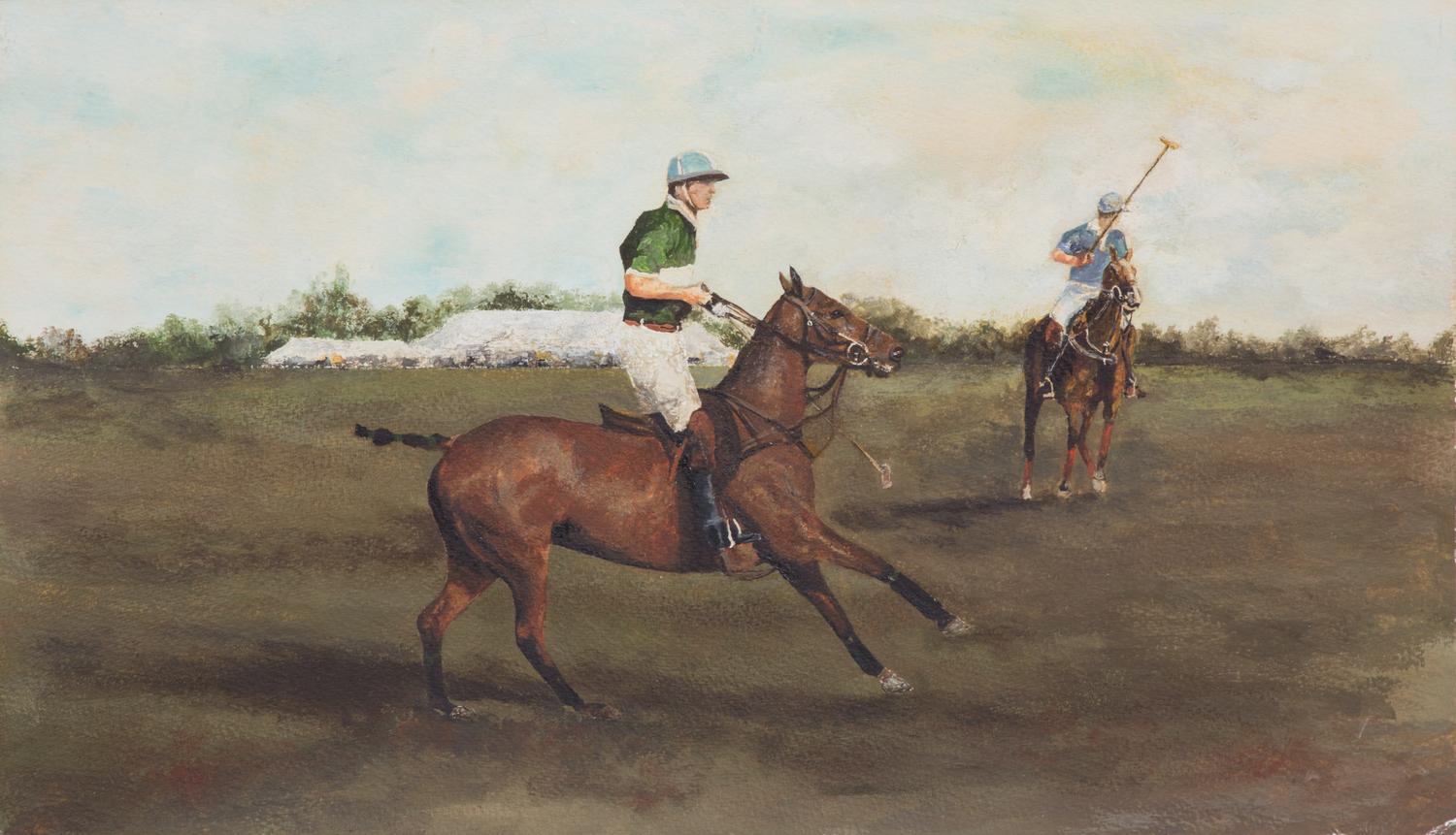 English School, (20th Century), Cirencester Polo Club