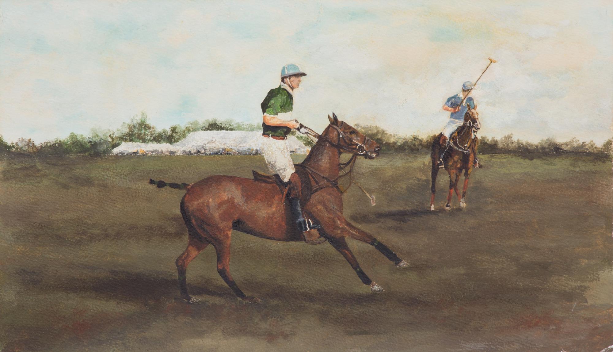 English School, (20th Century), Cirencester Polo Club