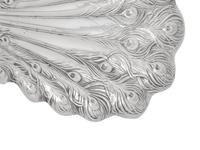 A Collection of Ten American Silver Peacock Table Ornaments