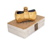 Perfume Box by Jean-Michel Frank and Guerlain Coque d'Or Bottle by Baccarat, 1937