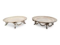 A Pair of Neoclassical Style French Silver Tazzas — Unknown Maker, Early 20th Century