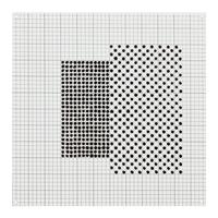 Black 6'' Squares Series #7, 1972