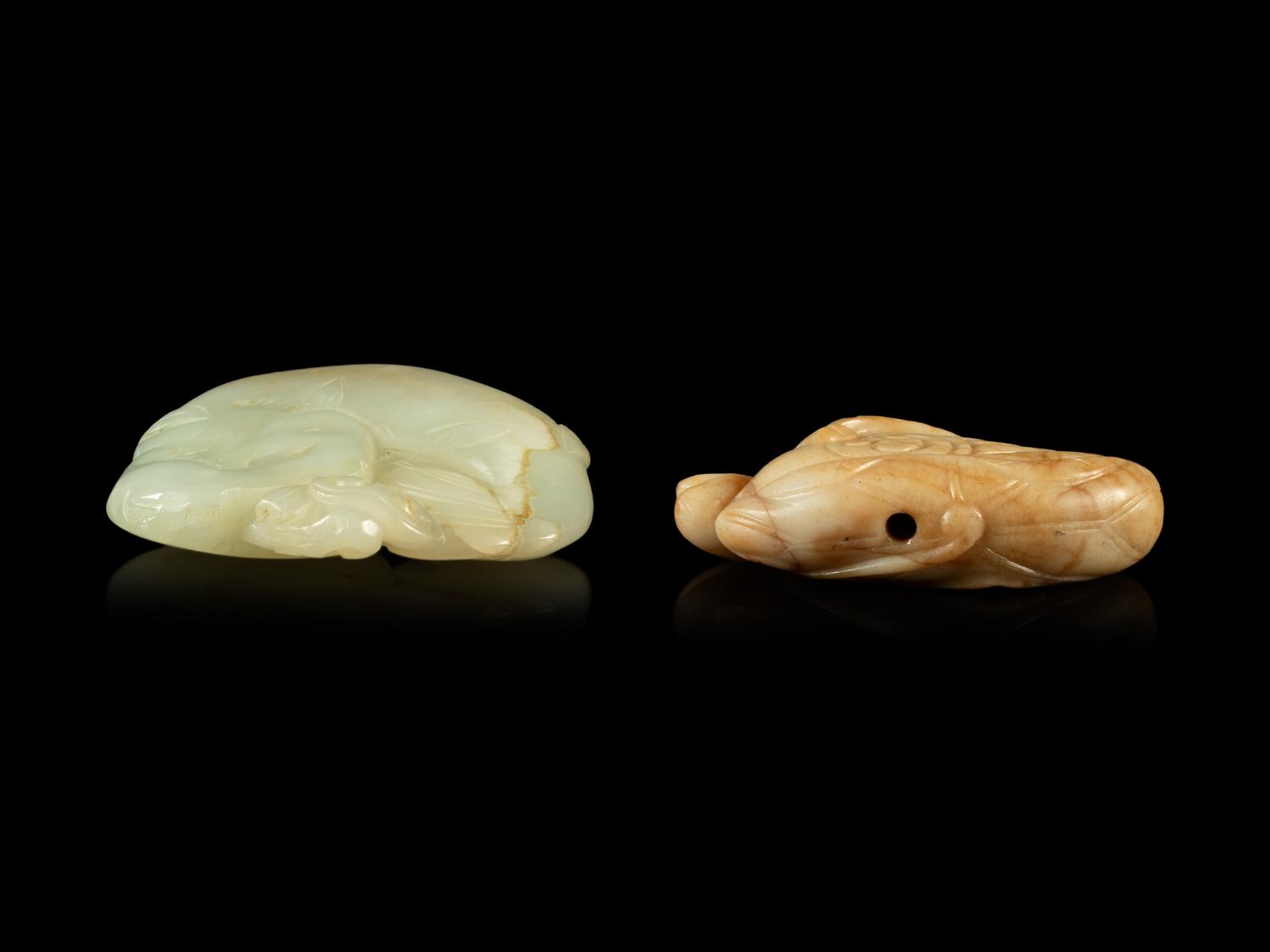 Two Jade Animal-Form Carvings