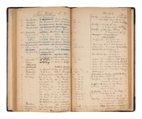 [IMMIGRATION] -- [NEW YORK]. Einwanderers Freund, a register associated with the "Harbor Mission" of the Reformed Church in the United States and its outreach to German immigrants at Ellis Island, ca 1905-1912.