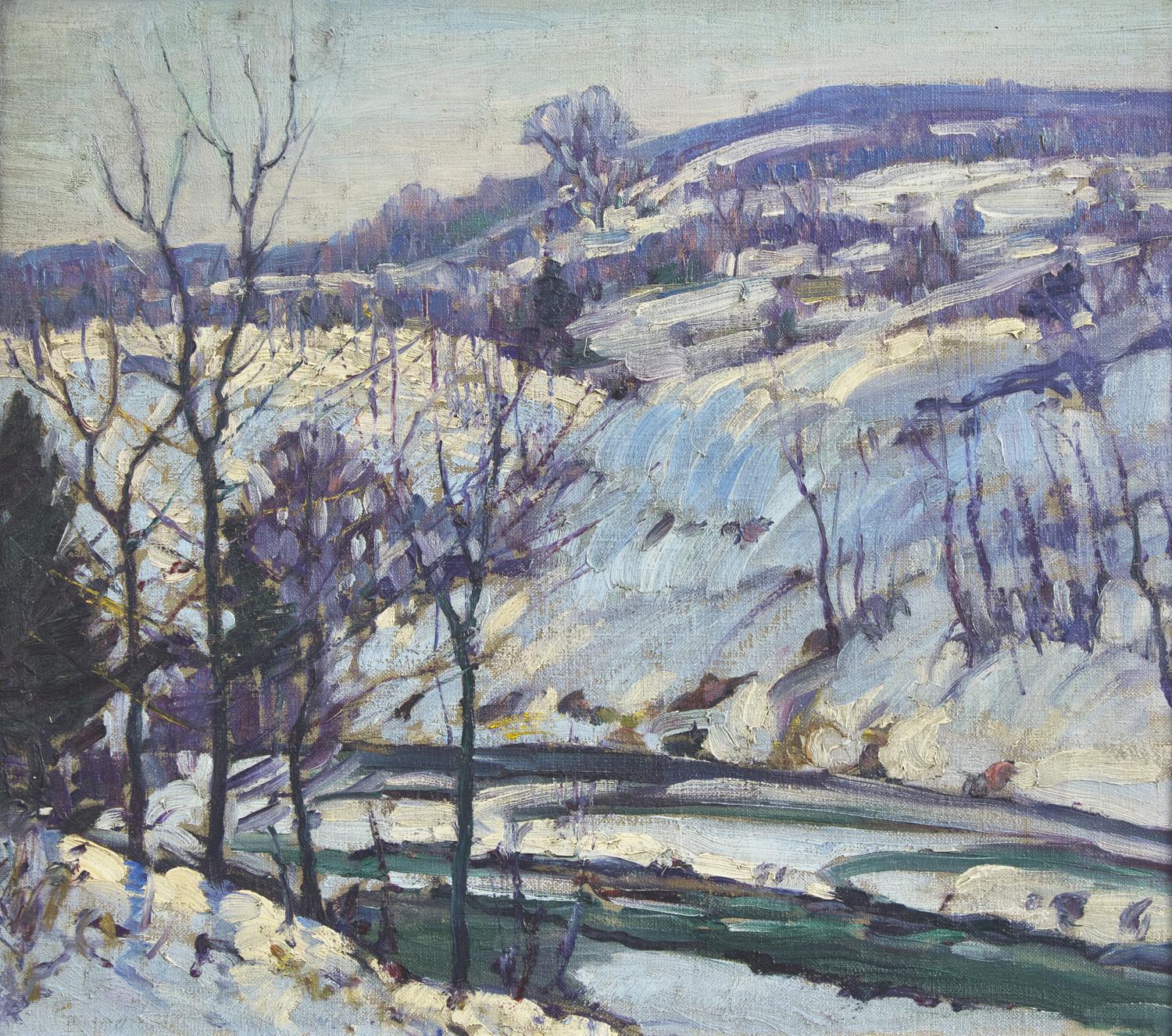 The Delaware River in Winter