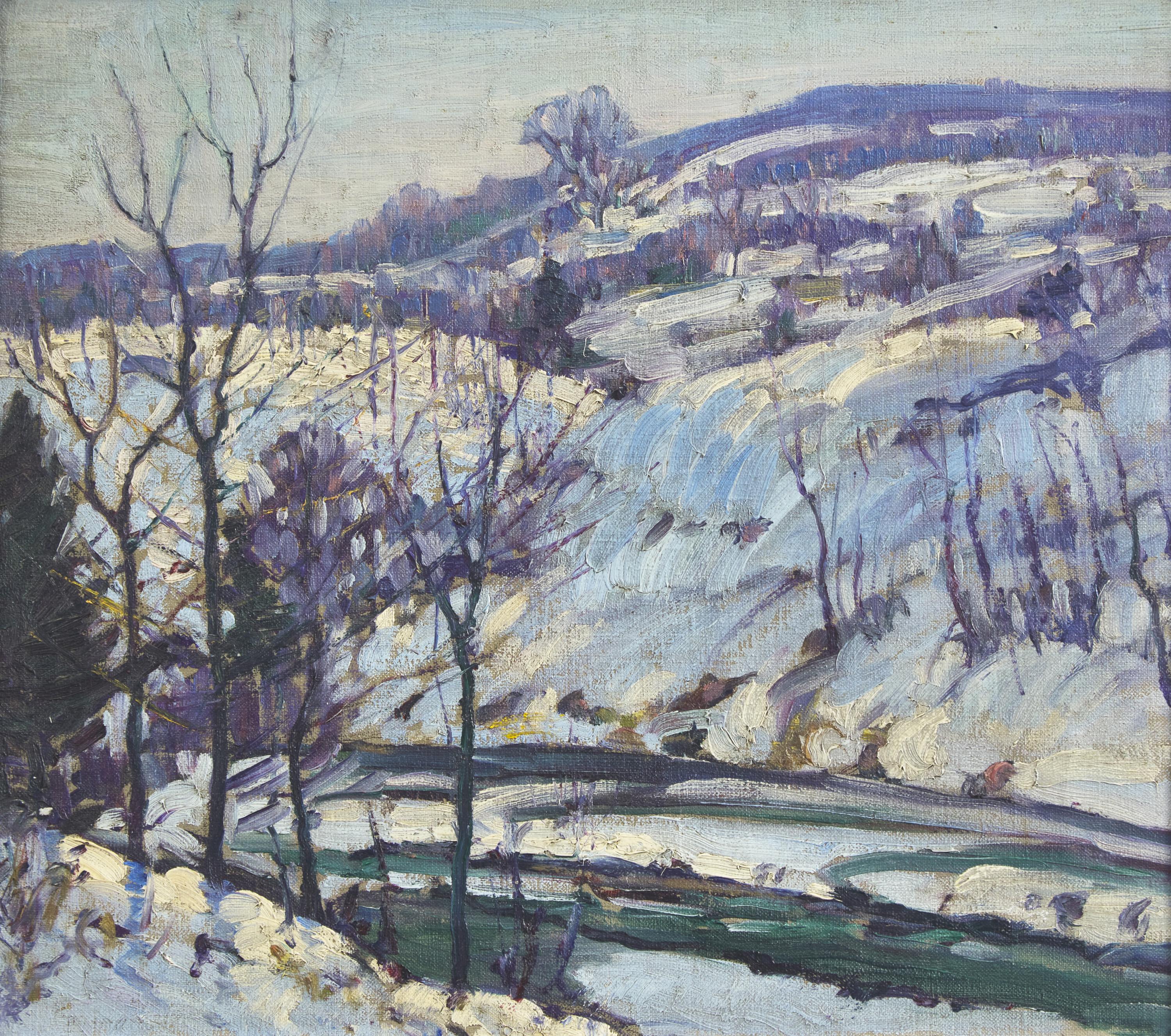 The Delaware River in Winter