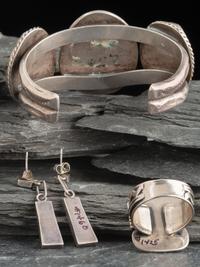 Navajo and Zuni Silver and Turquoise Jewelry